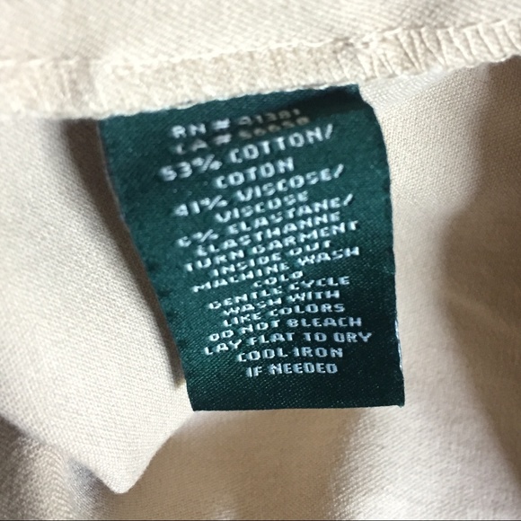 Ralph Lauren Green Label Khaki Pants Size 10 - Picture 6 of 6